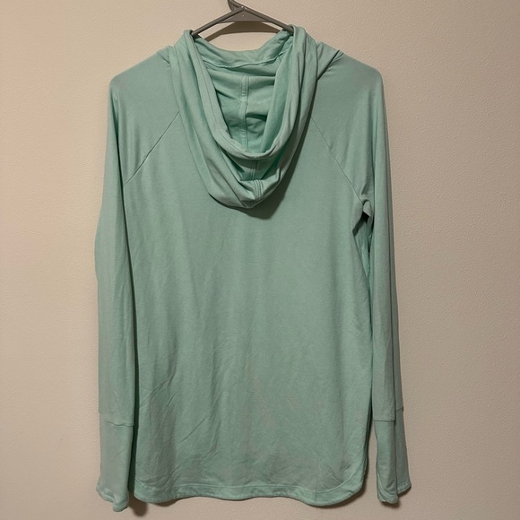 Athleta Uptempo Hoodie Sweatshirt,Wintergreen Mint/green SIZE S 382882 black fri - Picture 3 of 4